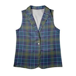 ScotsTee Shop Scottish O'Sullivan Women's Tartan Sleeveless Blazer Suit Vest