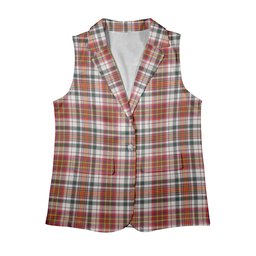 ScotsTee Shop Scottish McAlister Dress Modern Women's Tartan Sleeveless Blazer Suit Vest