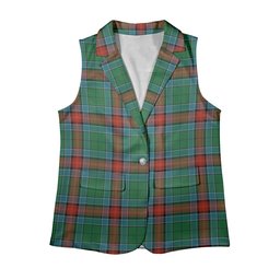 ScotsTee Shop Scottish Jardine Dress Ancient Women's Tartan Sleeveless Blazer Suit Vest