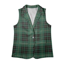 ScotsTee Shop Scottish MacAulay Hunting Ancient Women's Tartan Sleeveless Blazer Suit Vest