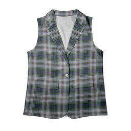 ScotsTee Shop Scottish Gordon Dress 3 Women's Tartan Sleeveless Blazer Suit Vest