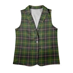 ScotsTee Shop Scottish MacLamroc Women's Tartan Sleeveless Blazer Suit Vest