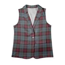 ScotsTee Shop Scottish Rob Roy (Film) Women's Tartan Sleeveless Blazer Suit Vest
