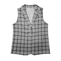 ScotsTee Shop Scottish Wallace Dress Women's Tartan Sleeveless Blazer Suit Vest