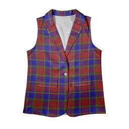 ScotsTee Shop Scottish Mair Women's Tartan Sleeveless Blazer Suit Vest