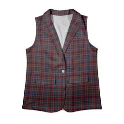 ScotsTee Shop Scottish Johnstons of Elgin Bicentennial Women's Tartan Sleeveless Blazer Suit Vest