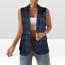 ScotsTee Shop Scottish Hope Weir Women's Tartan Sleeveless Blazer Suit Vest