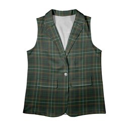 ScotsTee Shop Scottish MacStumer Hunting Women's Tartan Sleeveless Blazer Suit Vest