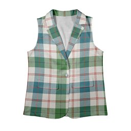 ScotsTee Shop Scottish Guthrie Dress Ancient Women's Tartan Sleeveless Blazer Suit Vest