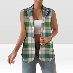 ScotsTee Shop Scottish Guthrie Dress Ancient Women's Tartan Sleeveless Blazer Suit Vest