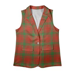 ScotsTee Shop Scottish McQuary Ancient Women's Tartan Sleeveless Blazer Suit Vest