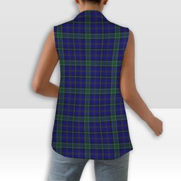 ScotsTee Shop Scottish Weir Women's Tartan Sleeveless Blazer Suit Vest