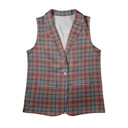 ScotsTee Shop Scottish Hannay Dress Women's Tartan Sleeveless Blazer Suit Vest