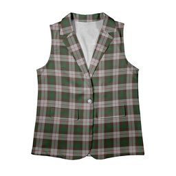 ScotsTee Shop Scottish McKinnon Dress Women's Tartan Sleeveless Blazer Suit Vest