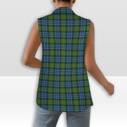 ScotsTee Shop Scottish Newlands Women's Tartan Sleeveless Blazer Suit Vest