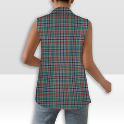 ScotsTee Shop Scottish Hunter Old Modern Women's Tartan Sleeveless Blazer Suit Vest