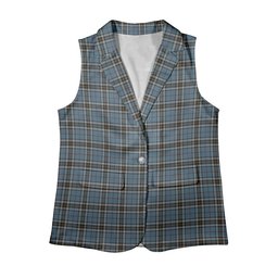 ScotsTee Shop Scottish McTavish Dress Women's Tartan Sleeveless Blazer Suit Vest