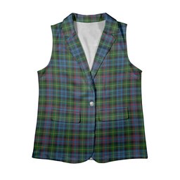ScotsTee Shop Scottish Keith 1 Women's Tartan Sleeveless Blazer Suit Vest