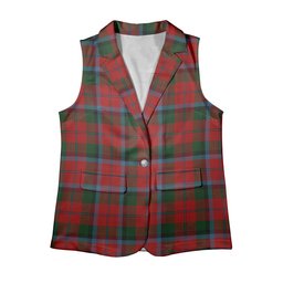 ScotsTee Shop Scottish MacNachten Women's Tartan Sleeveless Blazer Suit Vest