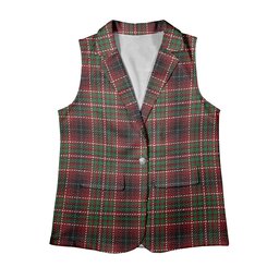 ScotsTee Shop Scottish Innes of Cowie Ancient Women's Tartan Sleeveless Blazer Suit Vest