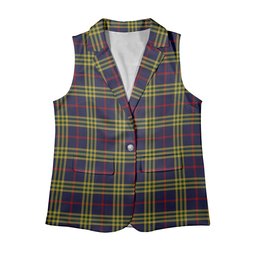 ScotsTee Shop Scottish Yen, Alexander Women's Tartan Sleeveless Blazer Suit Vest