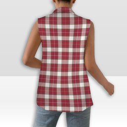 ScotsTee Shop Scottish McFie Dress Modern Women's Tartan Sleeveless Blazer Suit Vest