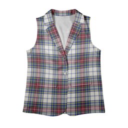 ScotsTee Shop Scottish McBeth Dress  Modern Women's Tartan Sleeveless Blazer Suit Vest