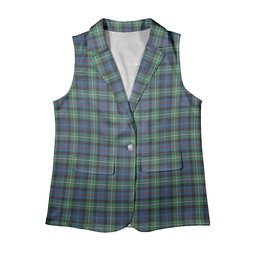 ScotsTee Shop Scottish MacKenzie Ancient Women's Tartan Sleeveless Blazer Suit Vest
