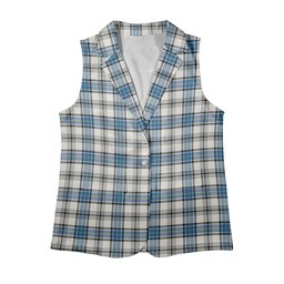 ScotsTee Shop Scottish Hannay Ancient Women's Tartan Sleeveless Blazer Suit Vest