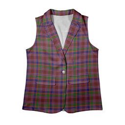 ScotsTee Shop Scottish Haughdale Women's Tartan Sleeveless Blazer Suit Vest