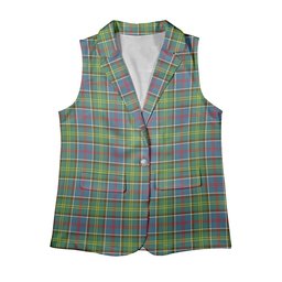 ScotsTee Shop Scottish Whitelaw Women's Tartan Sleeveless Blazer Suit Vest