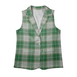ScotsTee Shop Scottish Kelso Ancient Clan Women's Tartan Sleeveless Blazer Suit Vest