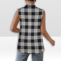 ScotsTee Shop Scottish Kennison Women's Tartan Sleeveless Blazer Suit Vest