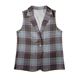 ScotsTee Shop Scottish McDonald Dress Ancient Women's Tartan Sleeveless Blazer Suit Vest