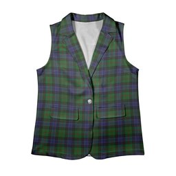 ScotsTee Shop Scottish Ogilvie of Inverarity VS 2 Women's Tartan Sleeveless Blazer Suit Vest