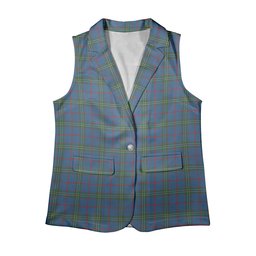 ScotsTee Shop Scottish Norris (Norreys) Modern Women's Tartan Sleeveless Blazer Suit Vest