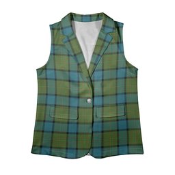 ScotsTee Shop Scottish Moore Ancient Women's Tartan Sleeveless Blazer Suit Vest