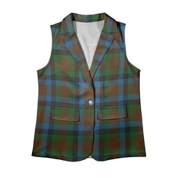 ScotsTee Shop Scottish Tennant 2 Women's Tartan Sleeveless Blazer Suit Vest
