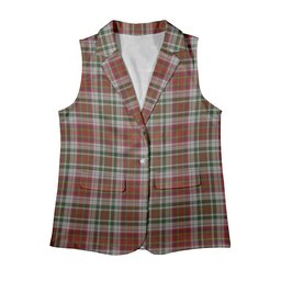 ScotsTee Shop Scottish MacAlister Dress Women's Tartan Sleeveless Blazer Suit Vest