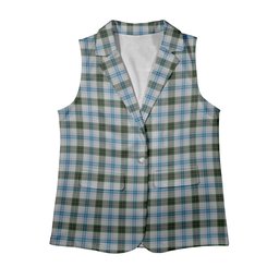 ScotsTee Shop Scottish MacKendrick Dress Women's Tartan Sleeveless Blazer Suit Vest