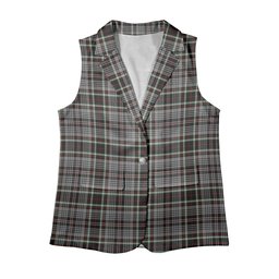 ScotsTee Shop Scottish Southwick Women's Tartan Sleeveless Blazer Suit Vest
