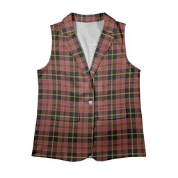 ScotsTee Shop Scottish McAlister of Skye Ancient Women's Tartan Sleeveless Blazer Suit Vest