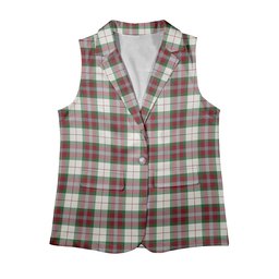 ScotsTee Shop Scottish McLean Dress Ancient Women's Tartan Sleeveless Blazer Suit Vest