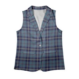 ScotsTee Shop Scottish McRae of America Women's Tartan Sleeveless Blazer Suit Vest