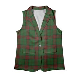 ScotsTee Shop Scottish Maxwell Hunting Women's Tartan Sleeveless Blazer Suit Vest