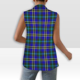 ScotsTee Shop Scottish Hope Modern Women's Tartan Sleeveless Blazer Suit Vest