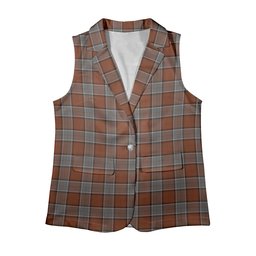 ScotsTee Shop Scottish Whiteside Women's Tartan Sleeveless Blazer Suit Vest