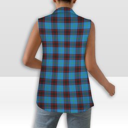 ScotsTee Shop Scottish Hume Ancient Women's Tartan Sleeveless Blazer Suit Vest