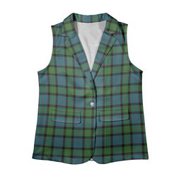 ScotsTee Shop Scottish MacWilliam (Williamson) Ancient Women's Tartan Sleeveless Blazer Suit Vest