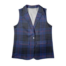 ScotsTee Shop Scottish Morgan Women's Tartan Sleeveless Blazer Suit Vest